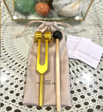 Load image into Gallery viewer, Solar Plexus Chakra Tuning Fork Kit ~ 126.22 Hz
