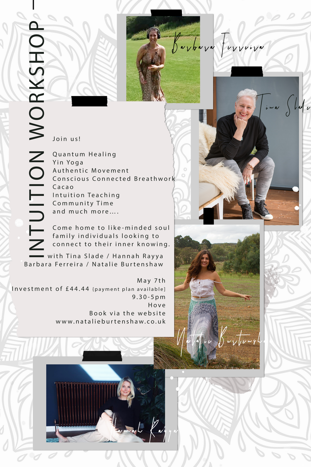 Intuition Workshop ~ May 7th {Payment plan}