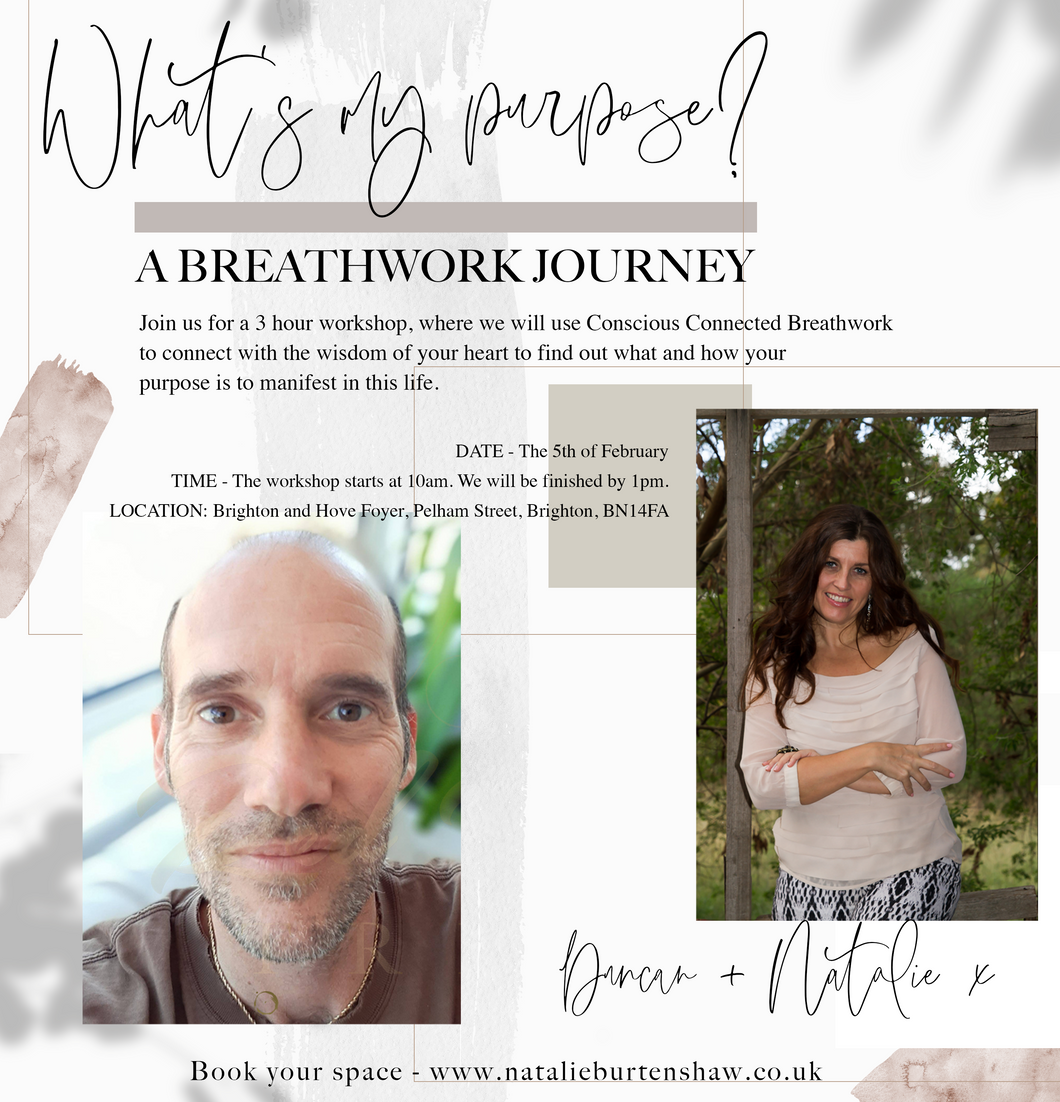 PASSED EVENT - What’s my purpose? ~ A Breathwork Journey